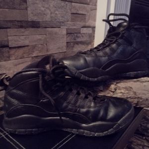 Black Air Jordans